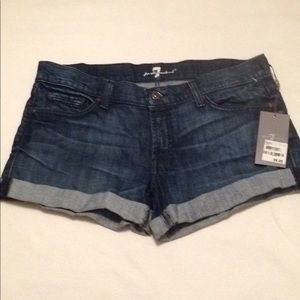 7 For All Mankind Denim Shorts, Size 31